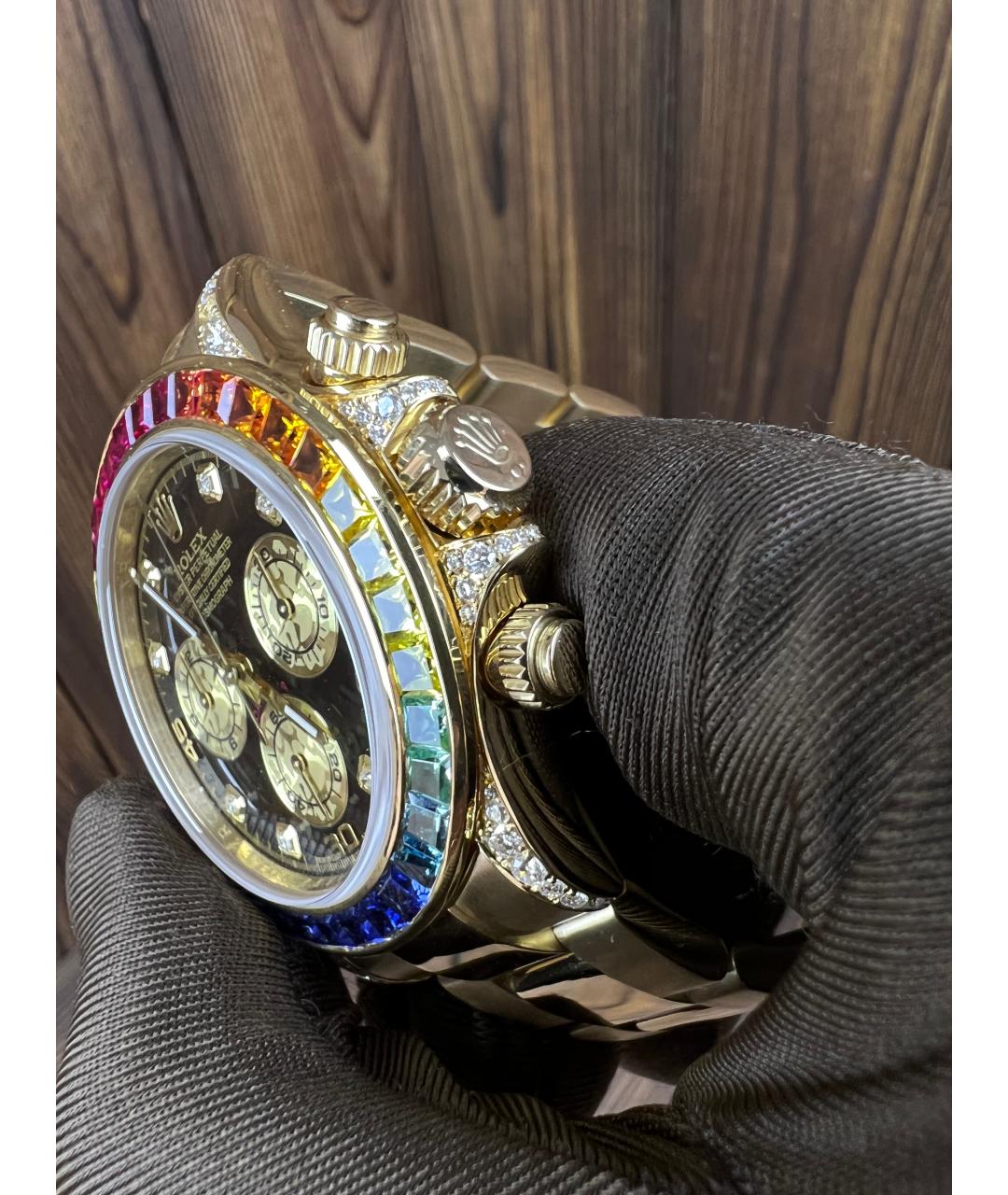 ROLEX Золотые часы из желтого золота, фото 3