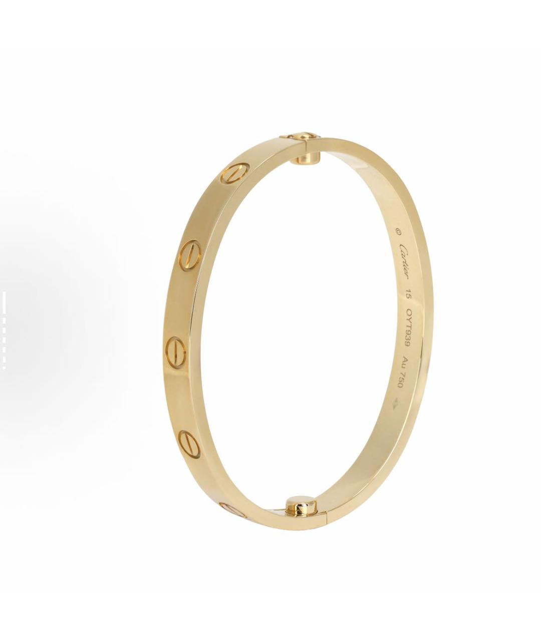 CARTIER Золотой браслет из розового золота, фото 3