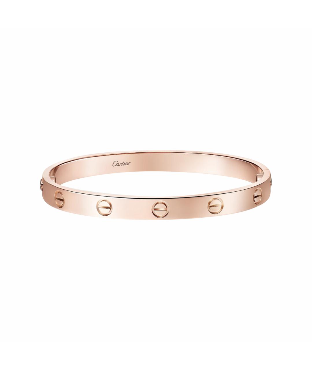 CARTIER Золотой браслет из розового золота, фото 1