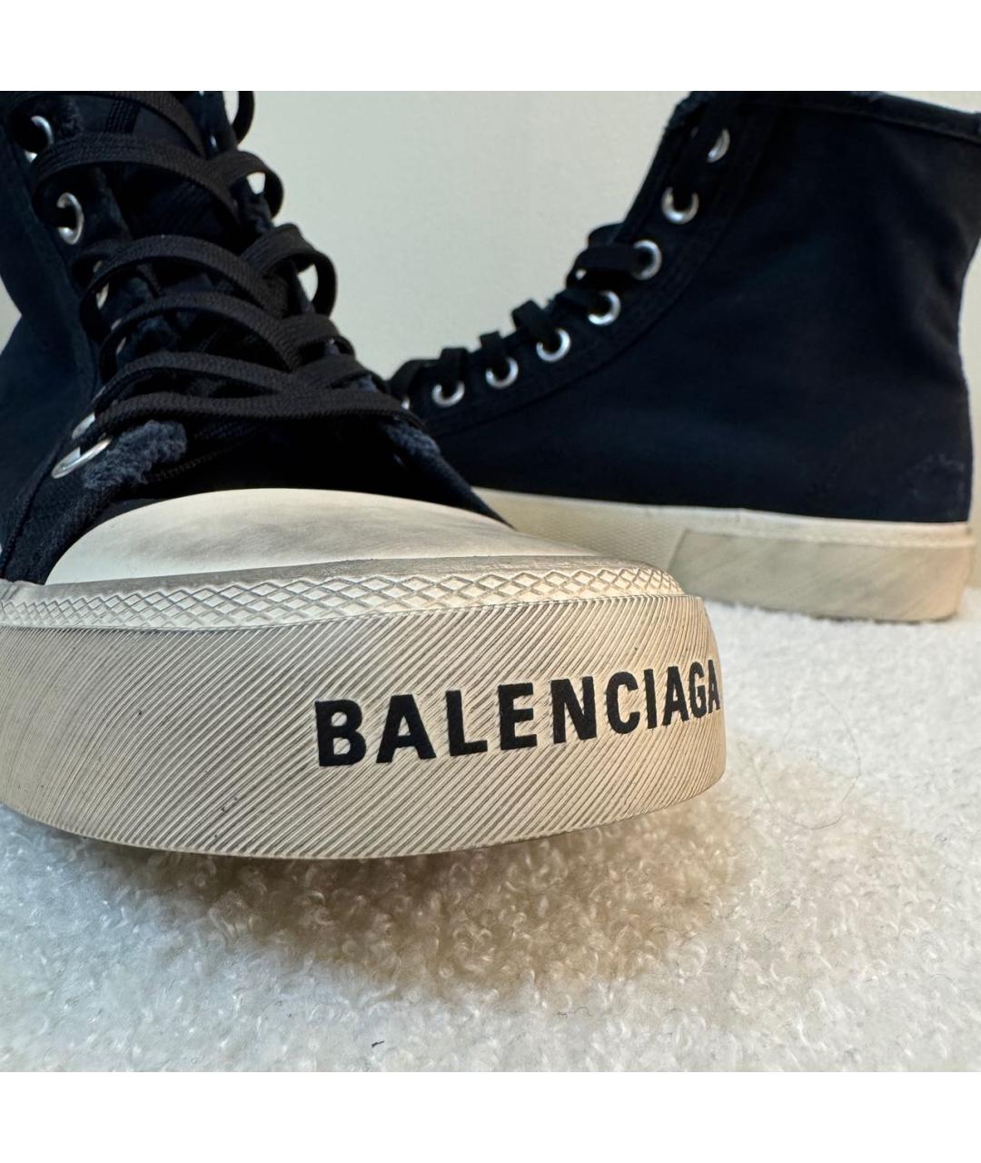 BALENCIAGA Текстильные кеды, фото 5