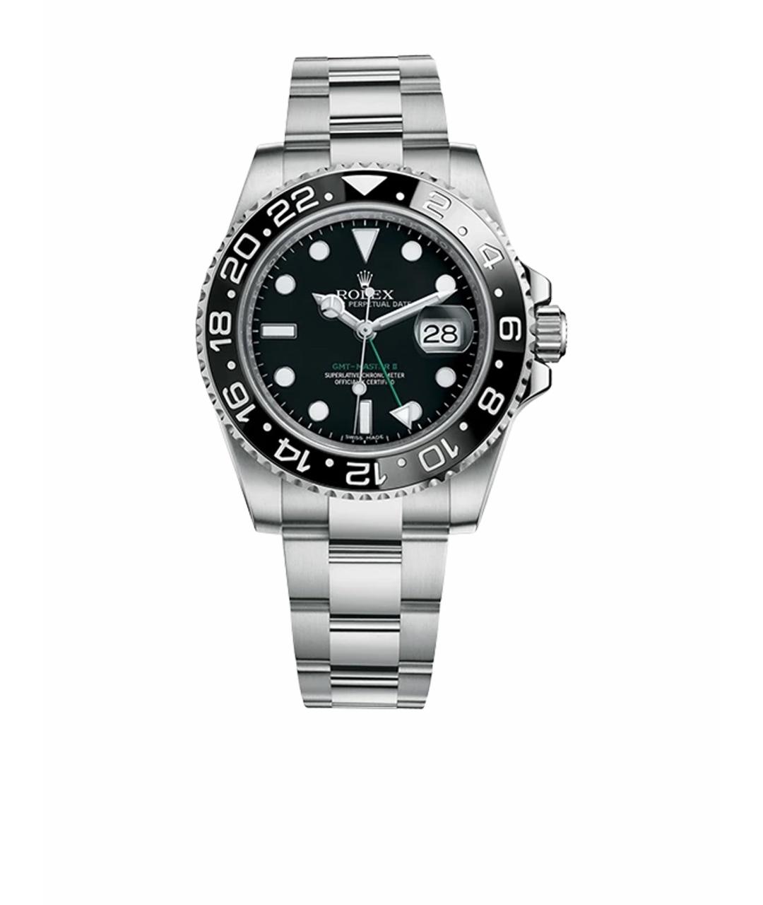 ROLEX Серебряные металлические часы, фото 1