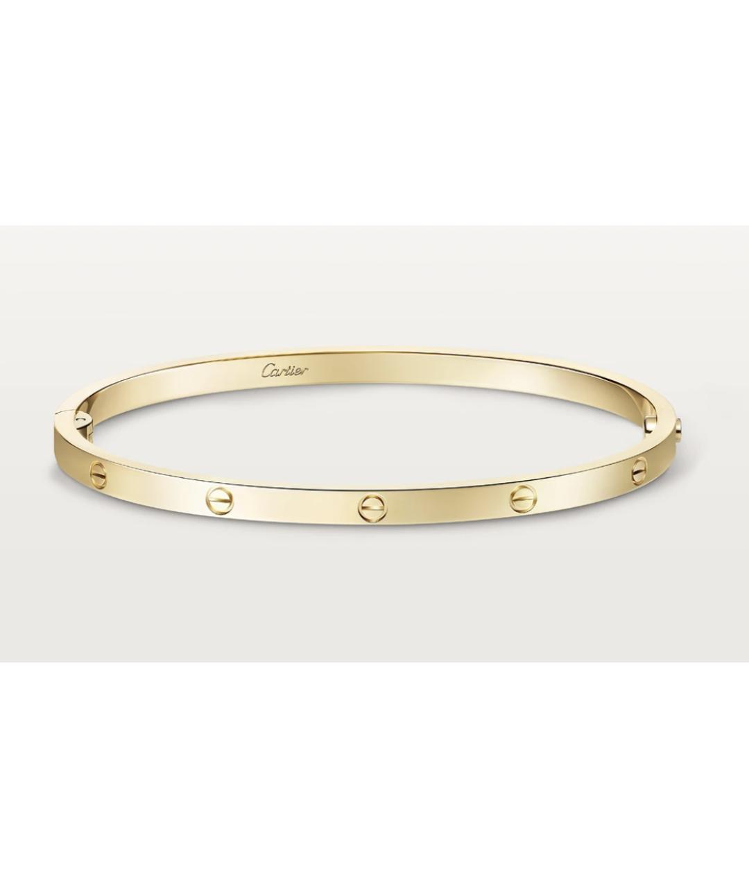 CARTIER Золотой браслет из желтого золота, фото 6