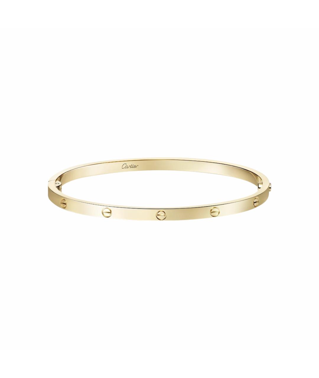 CARTIER Золотой браслет из желтого золота, фото 1