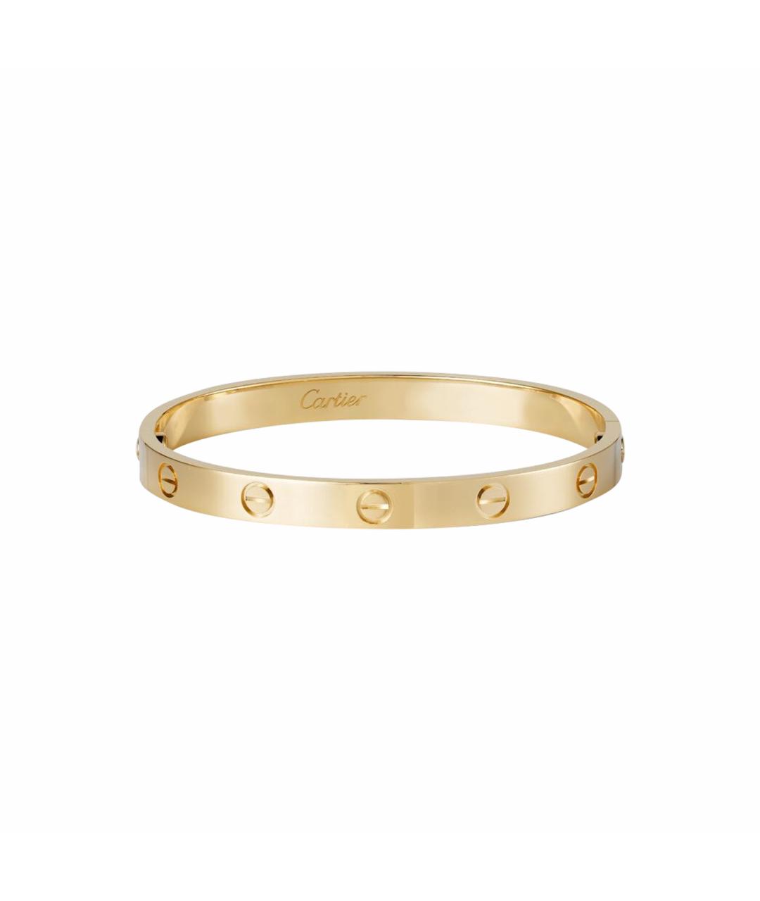 CARTIER Золотой браслет из желтого золота, фото 1