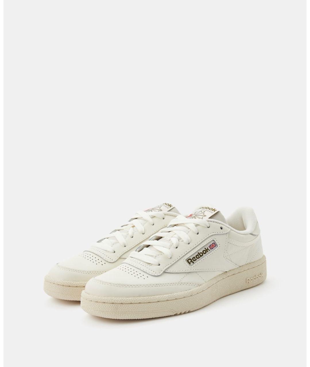 REEBOK Бежевые кеды, фото 2