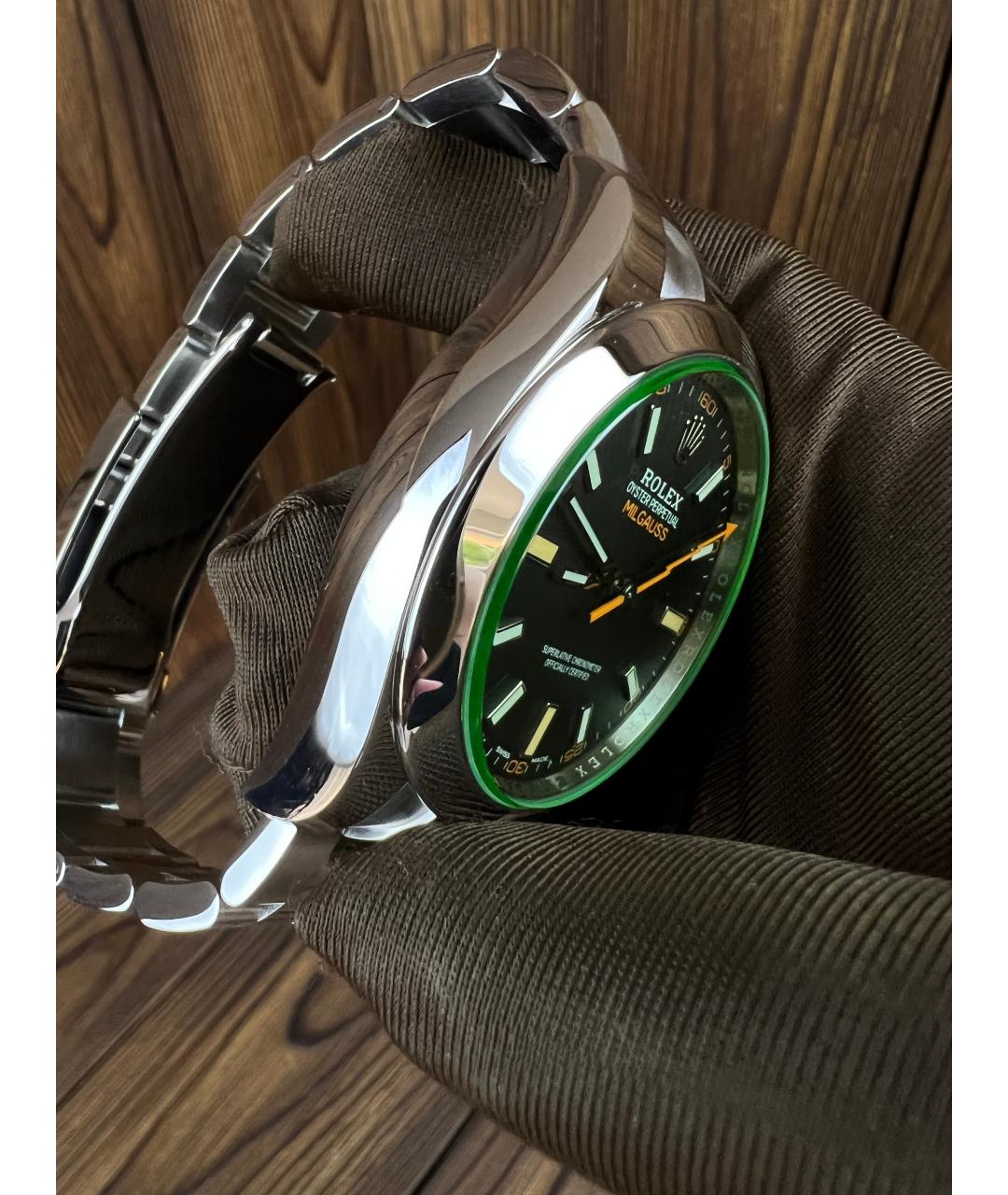 ROLEX Серебряные металлические часы, фото 3