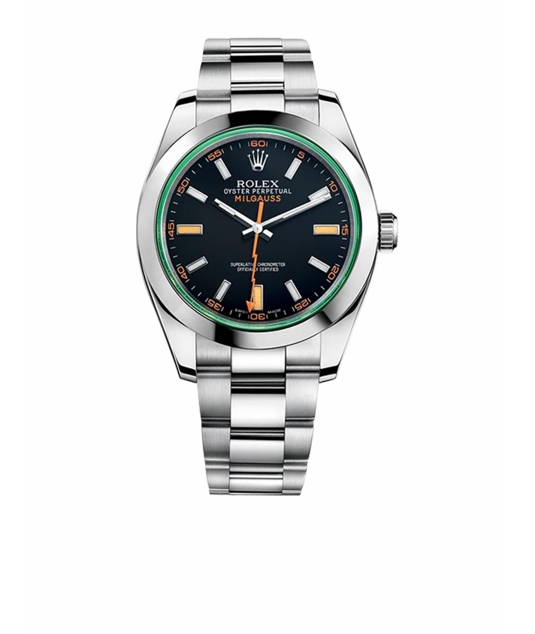 ROLEX Серебряные металлические часы, фото 1