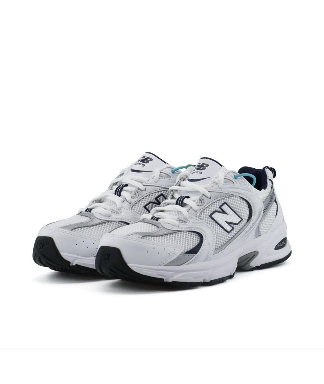 NEW BALANCE Серебряные текстильные кроссовки, фото 2