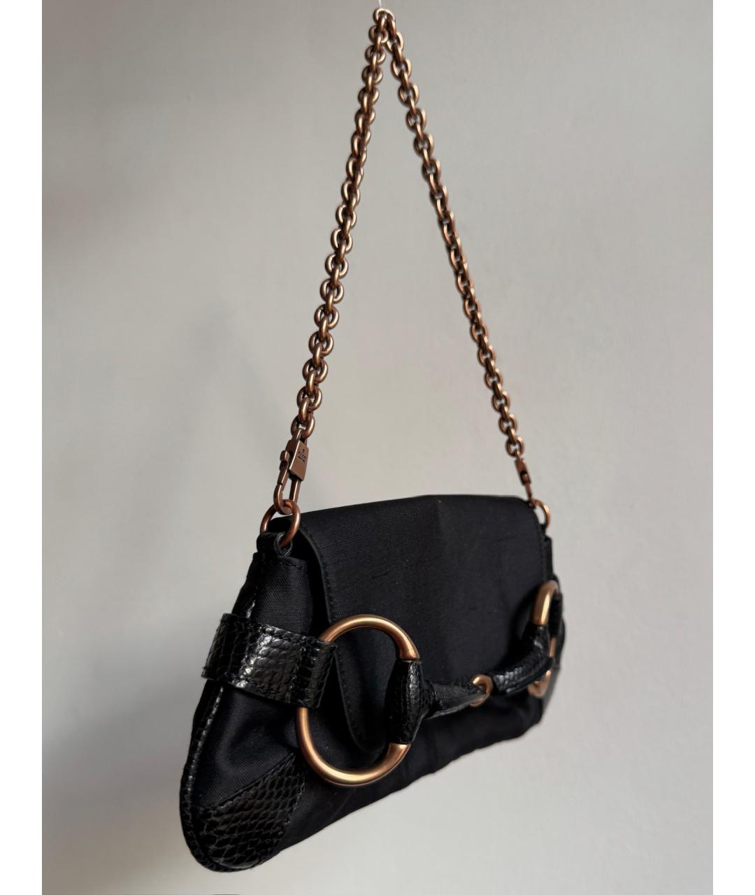 GUCCI Черная сумка с короткими ручками, фото 4