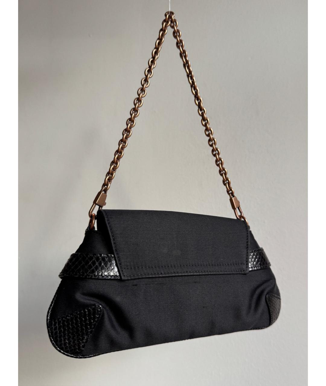 GUCCI Черная сумка с короткими ручками, фото 2