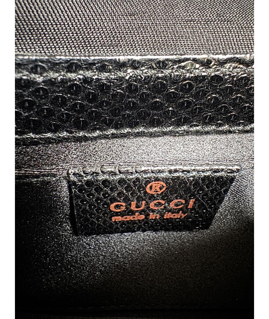 GUCCI Черная сумка с короткими ручками, фото 8