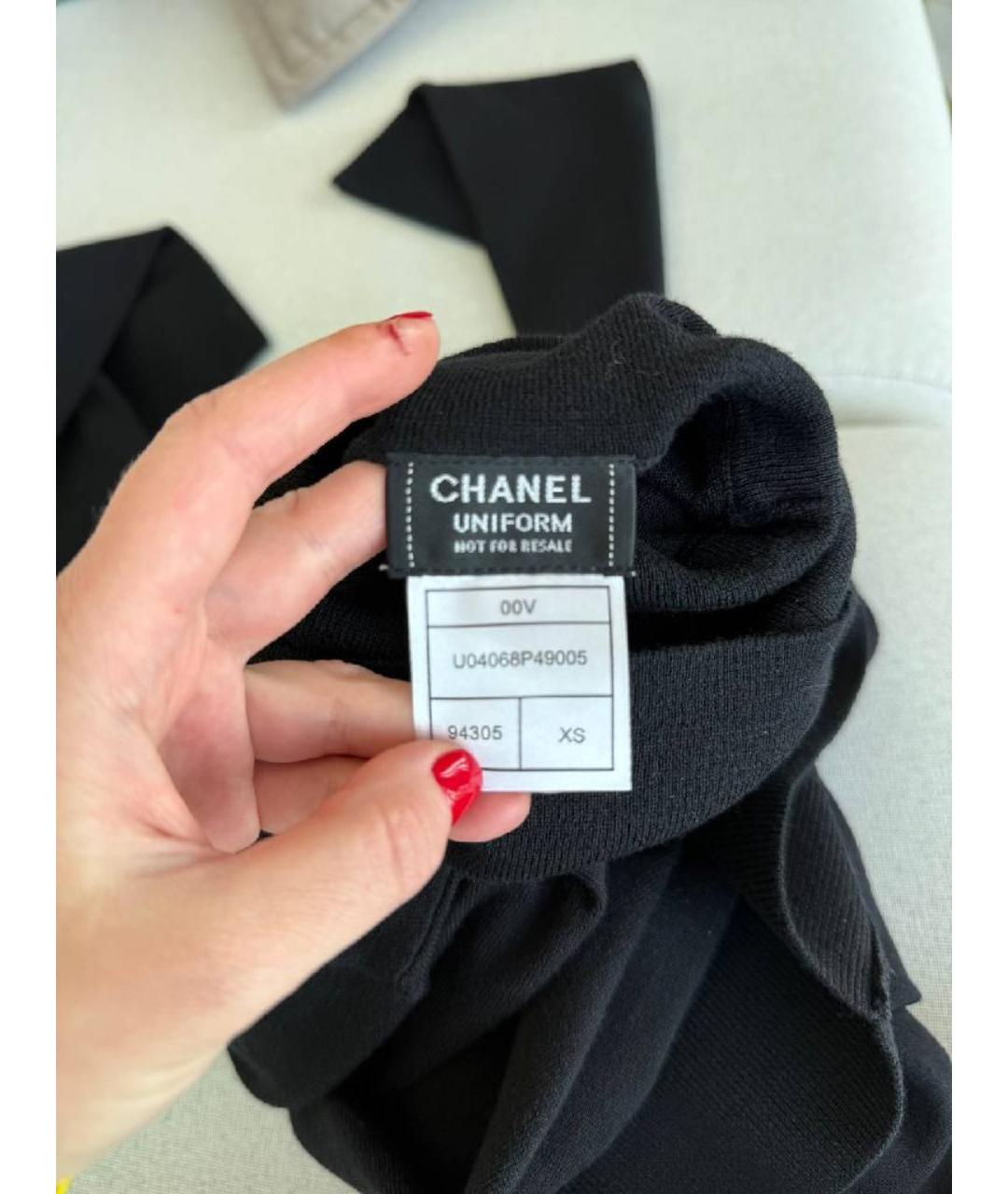 CHANEL Черная водолазка, фото 5