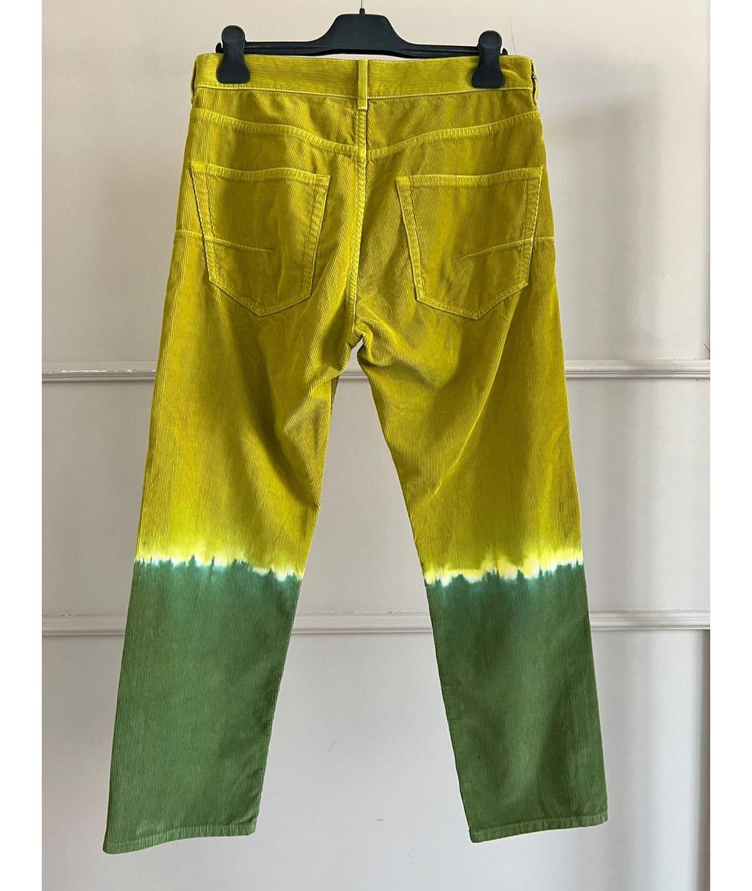 CHRISTIAN DIOR Хлопковые прямые брюки, фото 2