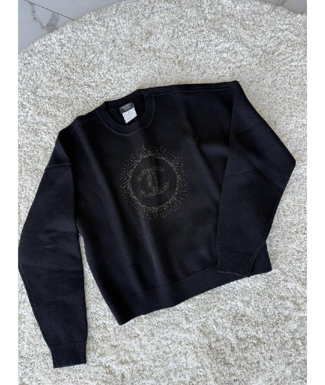 CHANEL Черный джемпер / свитер, фото 2