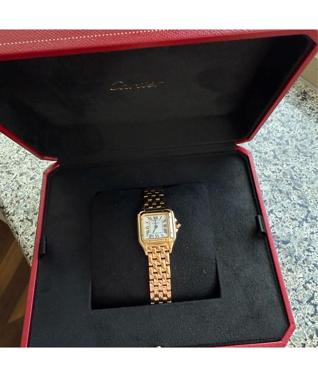 CARTIER Золотые часы из желтого золота, фото 2