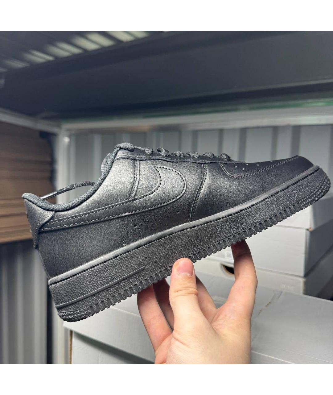 NIKE Черные низкие кроссовки / кеды, фото 6