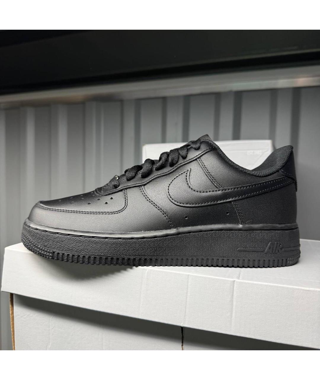 NIKE Черные низкие кроссовки / кеды, фото 9