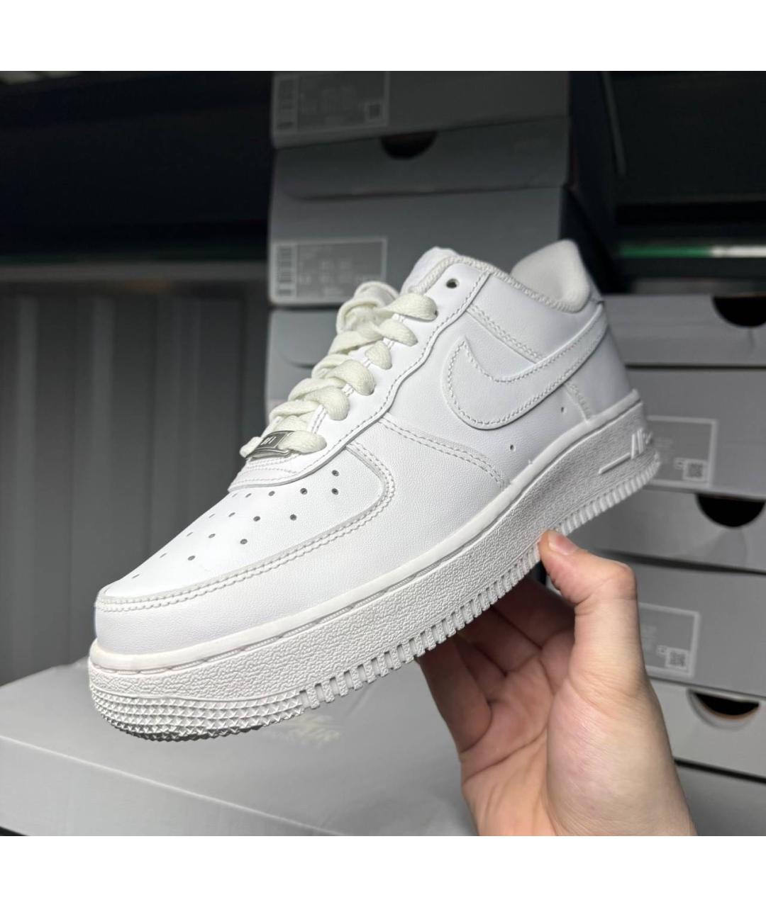 NIKE Белые низкие кроссовки / кеды, фото 3