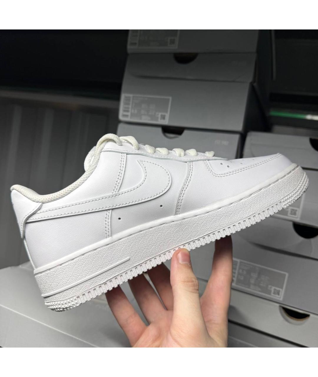 NIKE Белые низкие кроссовки / кеды, фото 5