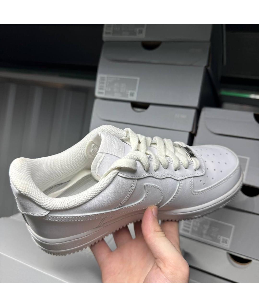 NIKE Белые низкие кроссовки / кеды, фото 6