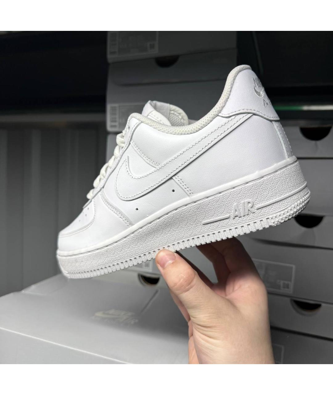 NIKE Белые низкие кроссовки / кеды, фото 4