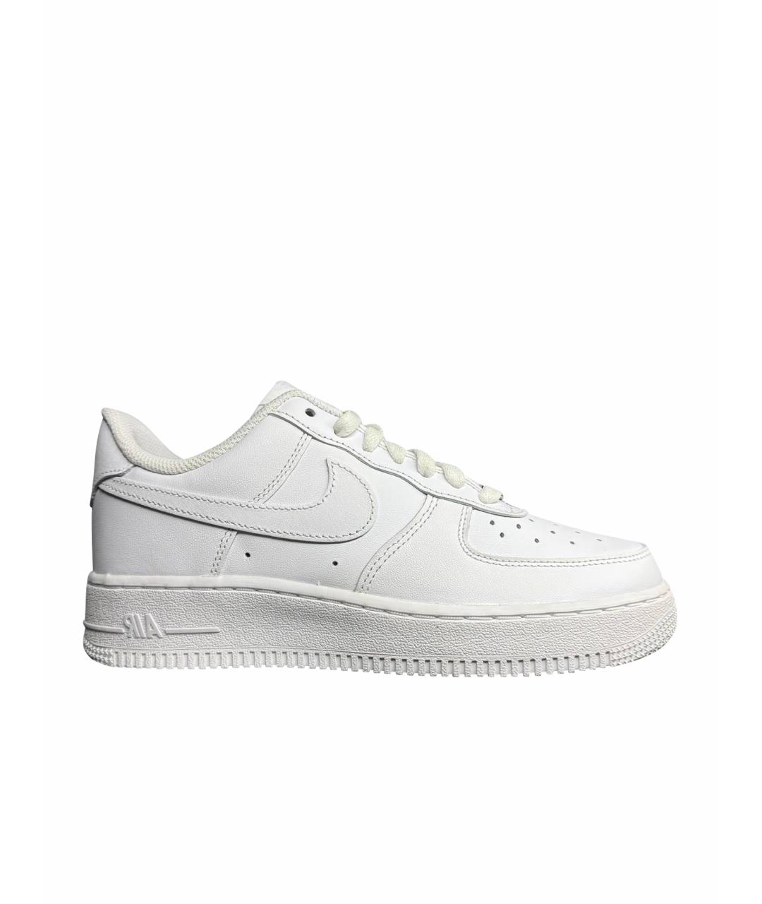 NIKE Белые низкие кроссовки / кеды, фото 1