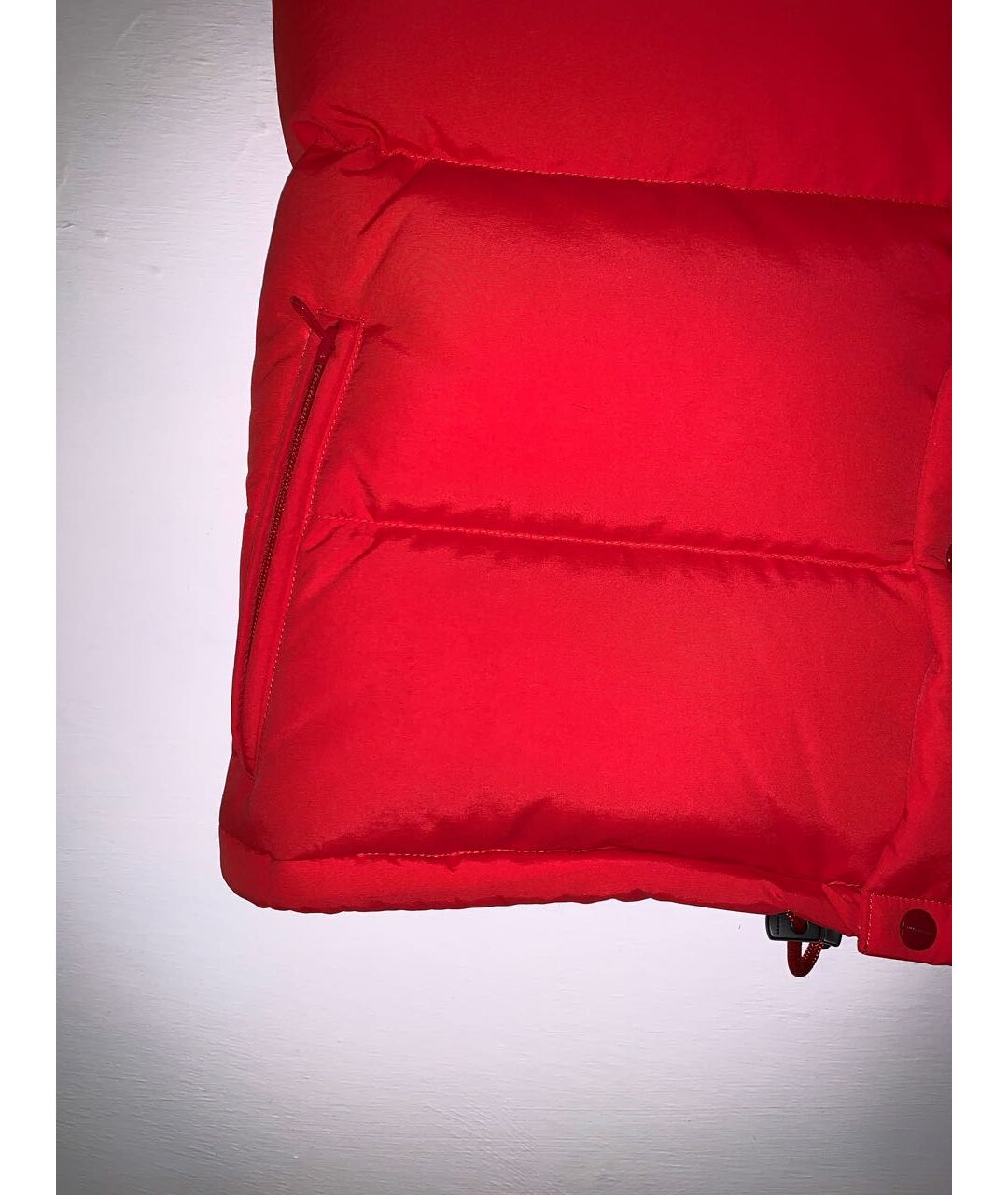 BURBERRY Красный полиамидовый жилет, фото 7