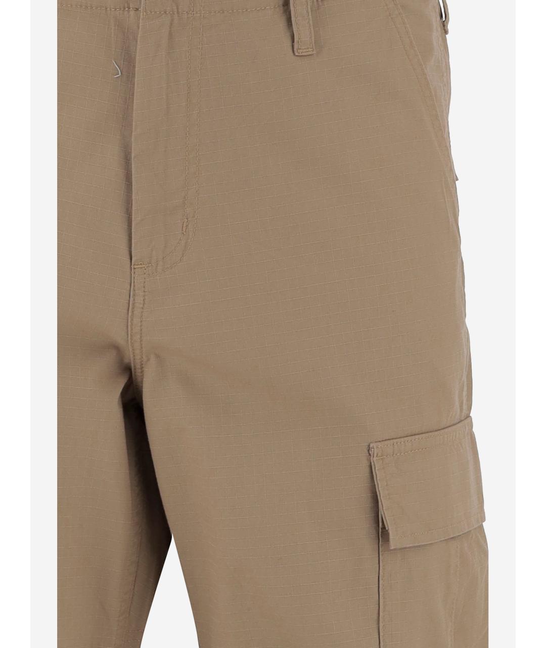 CARHARTT WIP Бежевые повседневные брюки, фото 3