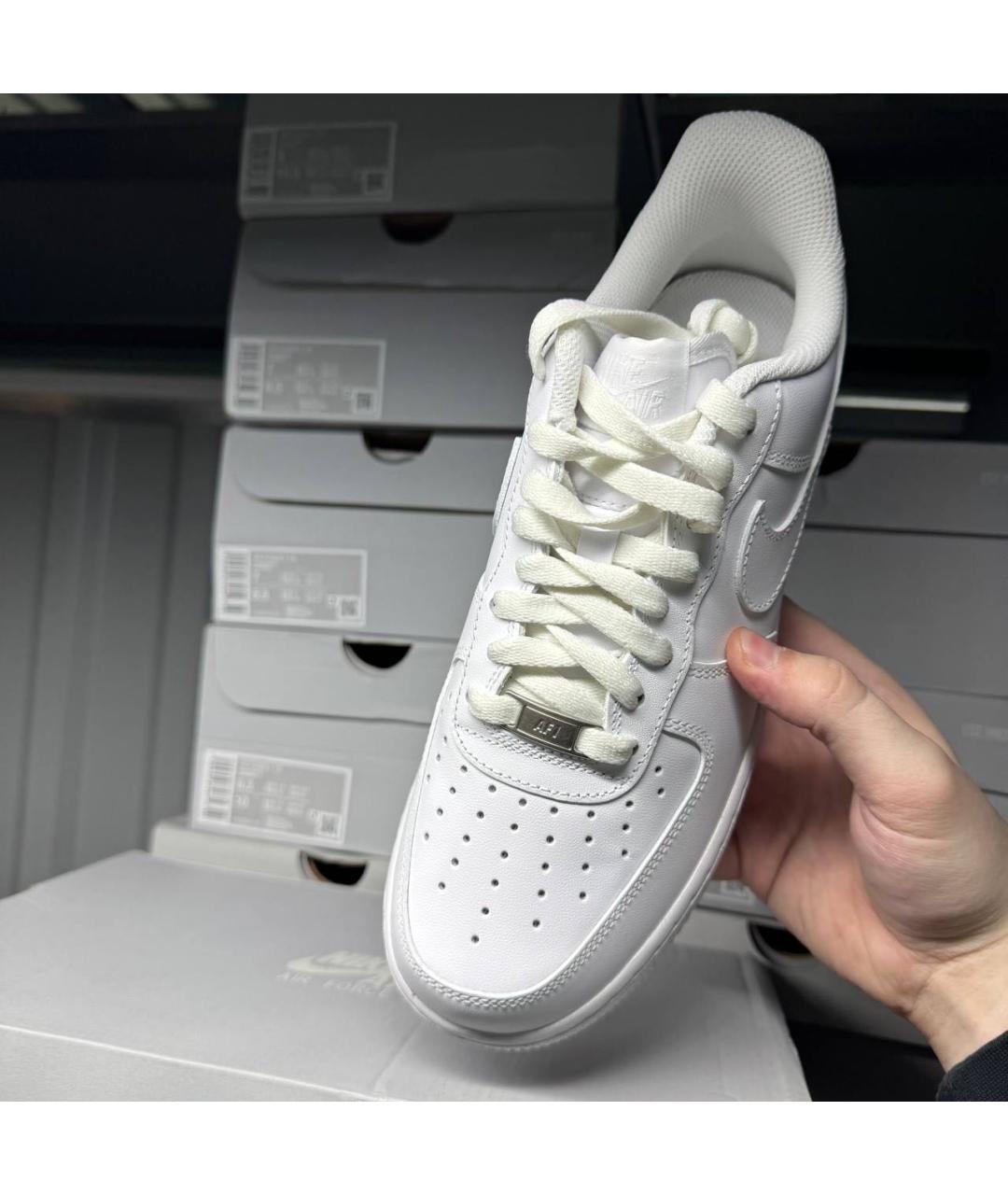 NIKE Белые низкие кроссовки / кеды, фото 3
