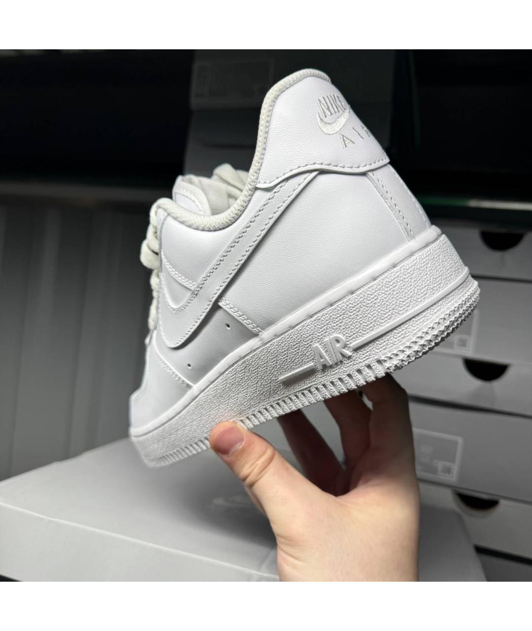 NIKE Белые низкие кроссовки / кеды, фото 5