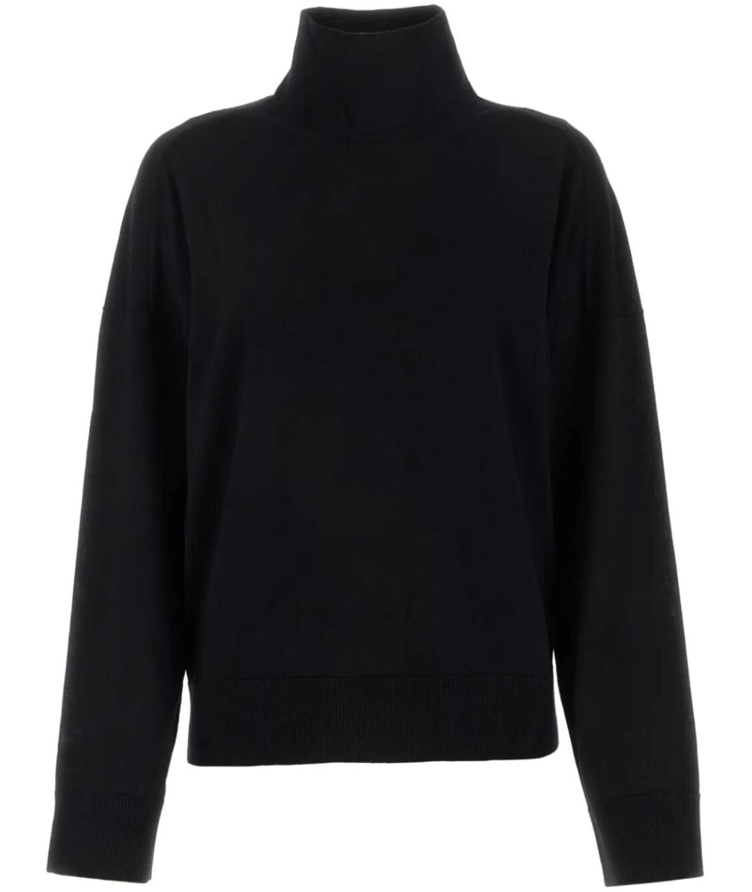 BOTTEGA VENETA Черный шерстяной джемпер / свитер, фото 1