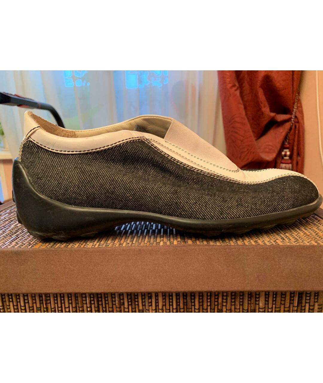 TOD'S Черные текстильные кроссовки, фото 6