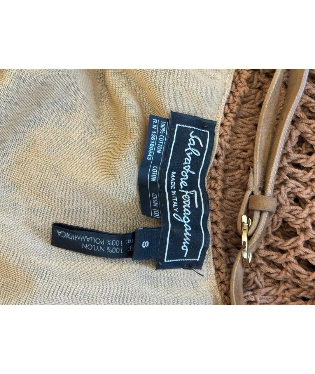 FERRAGAMO Хлопковое платье, фото 3