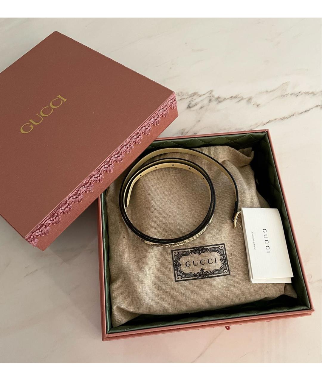 GUCCI Мульти сумка через плечо из экзотической кожи, фото 4