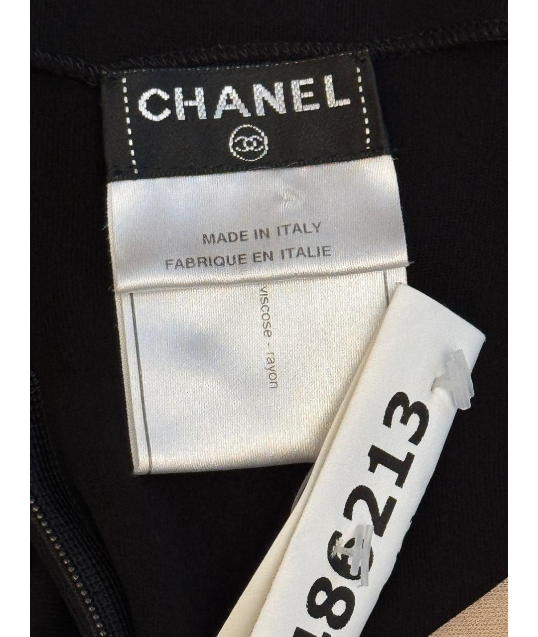 CHANEL Вискозная юбка миди, фото 4