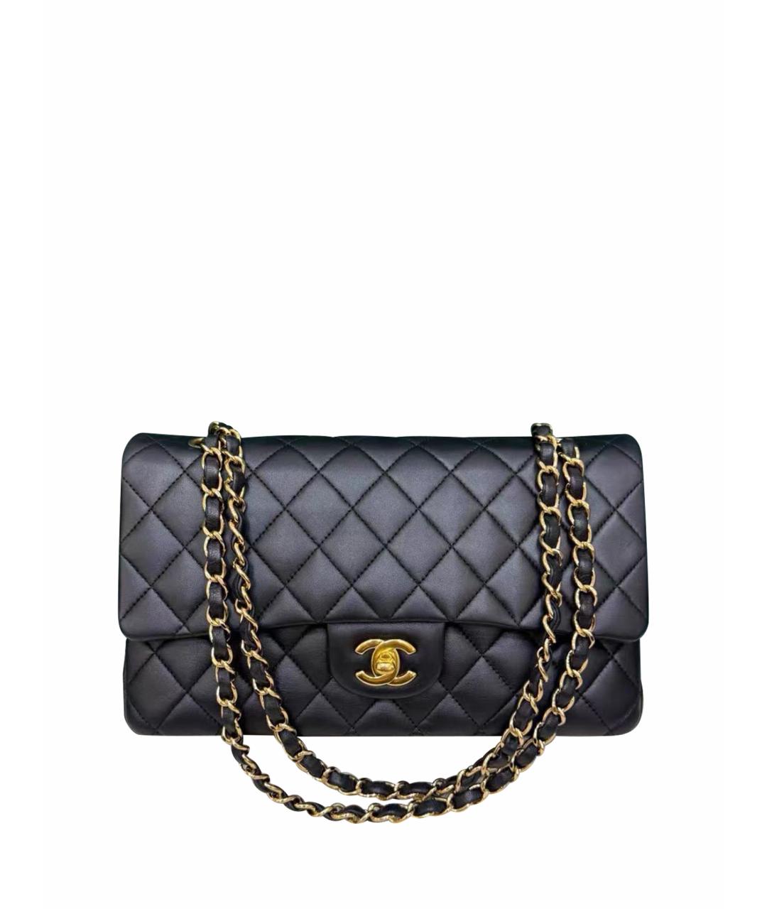 CHANEL Черная кожаная сумка тоут, фото 1
