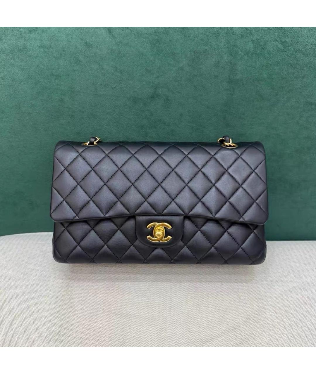 CHANEL Черная кожаная сумка тоут, фото 2