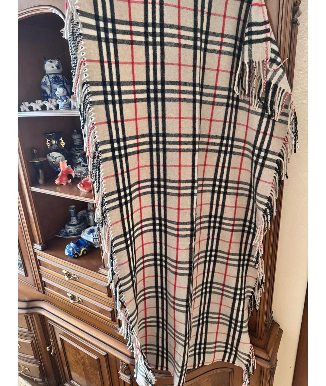 BURBERRY Кашемировый шарф, фото 4