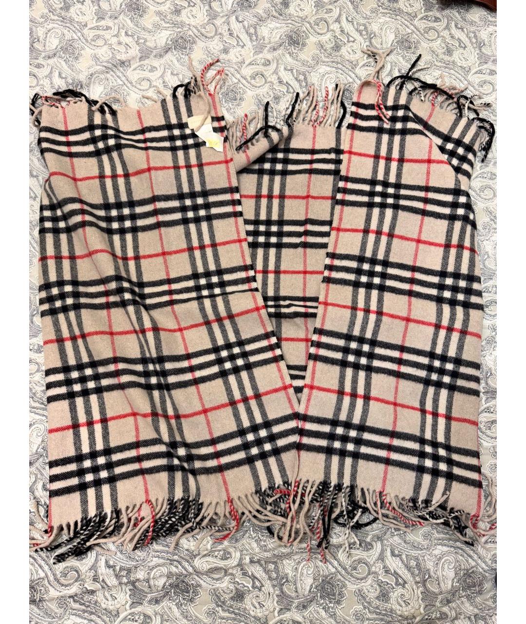 BURBERRY Кашемировый шарф, фото 2
