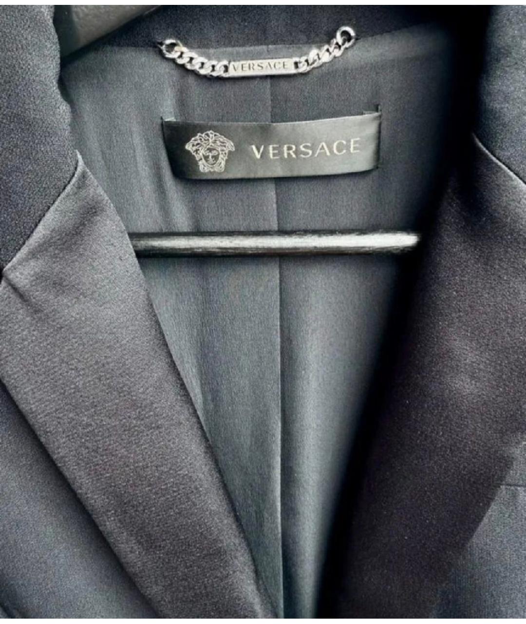 VERSACE Черный жакет/пиджак, фото 3