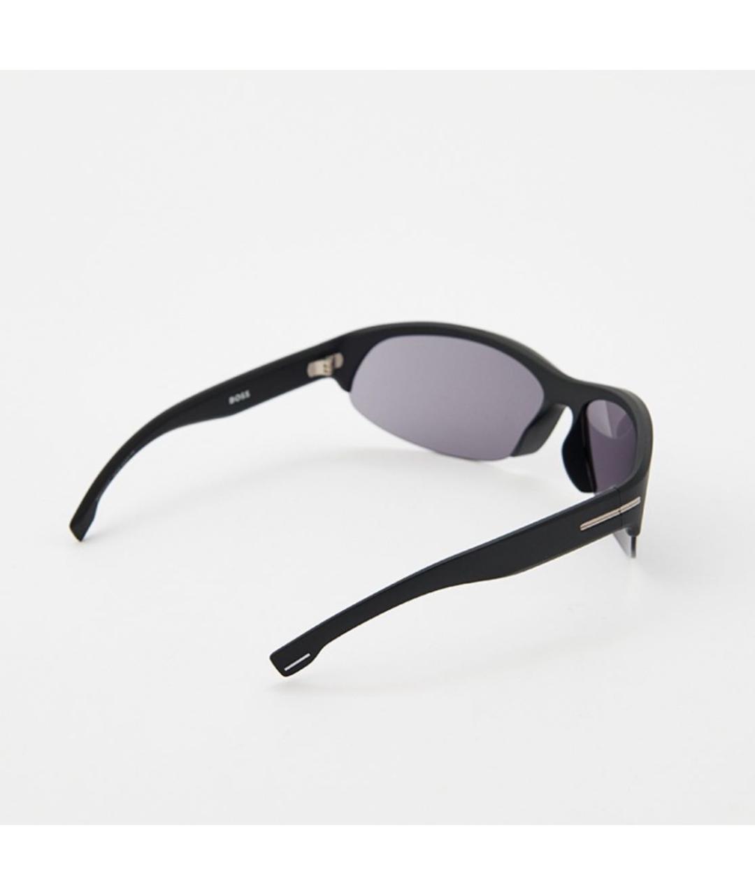 HUGO BOSS Черные пластиковые солнцезащитные очки, фото 5