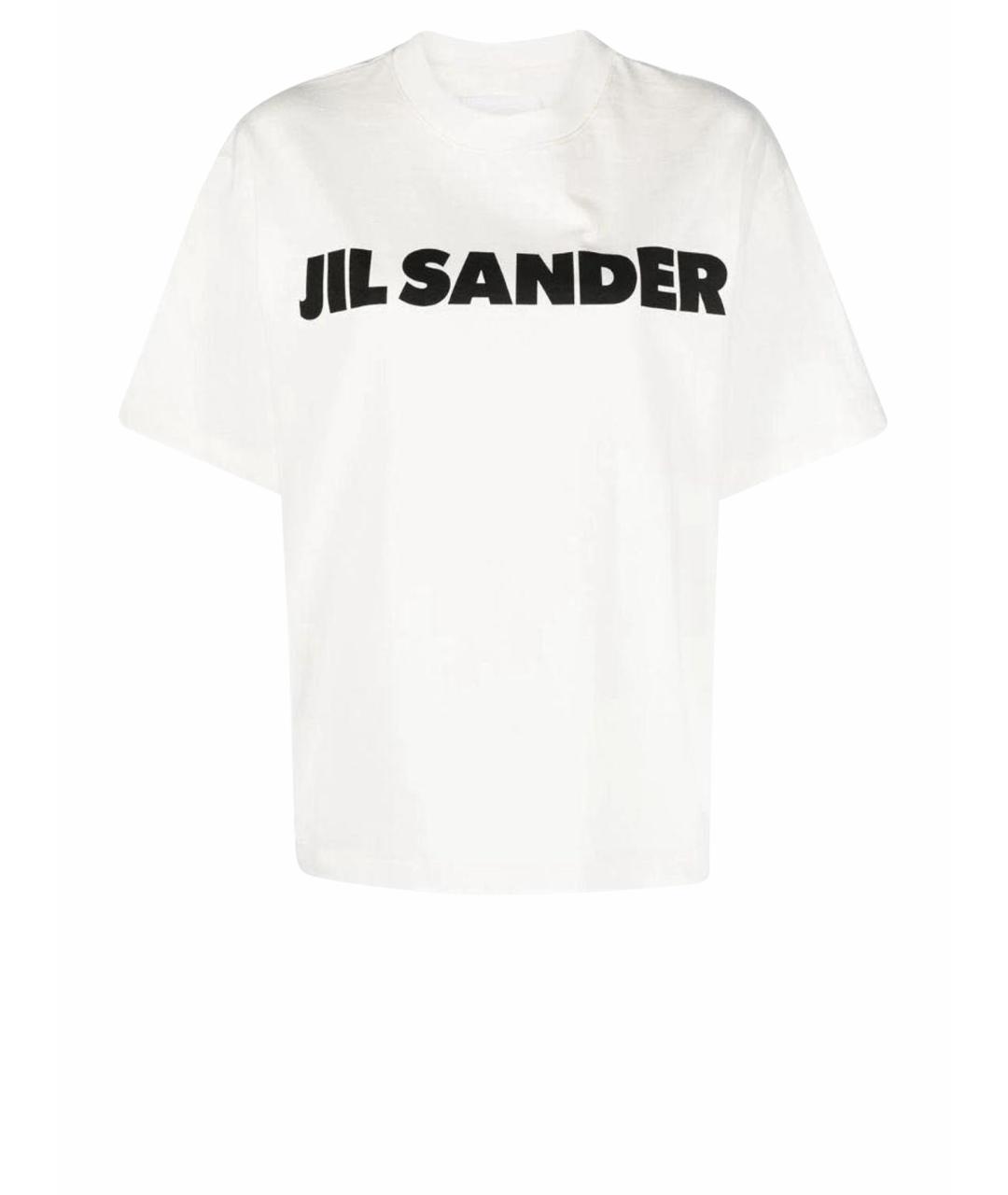 JIL SANDER Белая футболка, фото 1