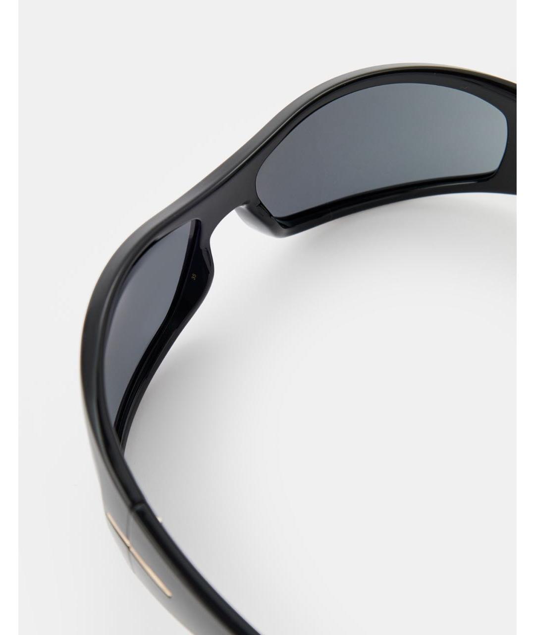 HUGO BOSS Черные пластиковые солнцезащитные очки, фото 5