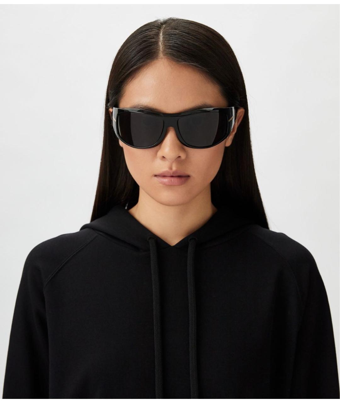 HUGO BOSS Черные пластиковые солнцезащитные очки, фото 7