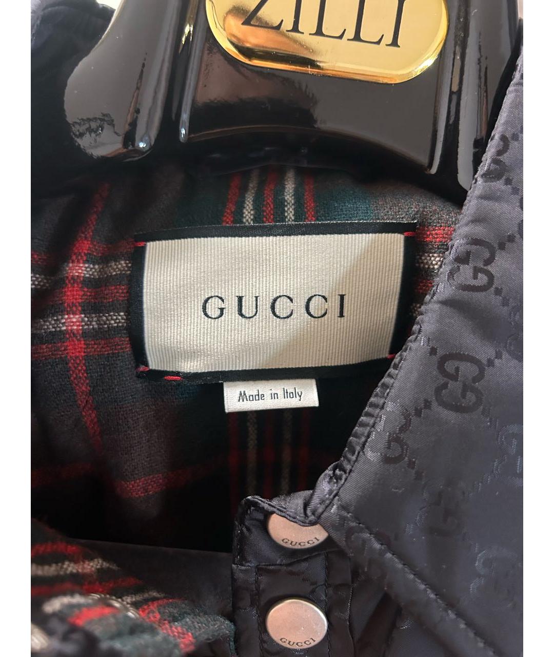 GUCCI Черный полиамидовый жилет, фото 4