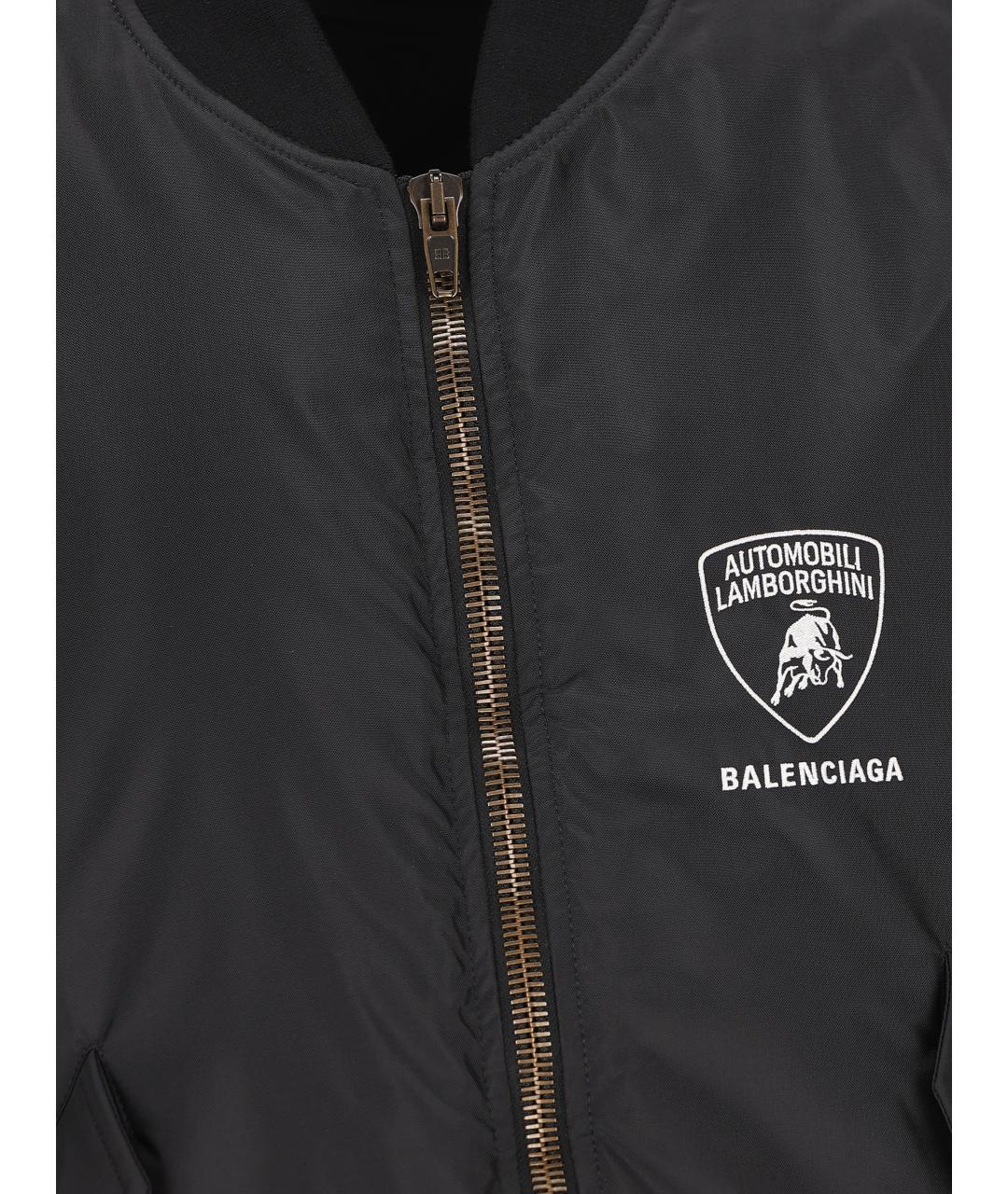 BALENCIAGA Черная куртка, фото 2