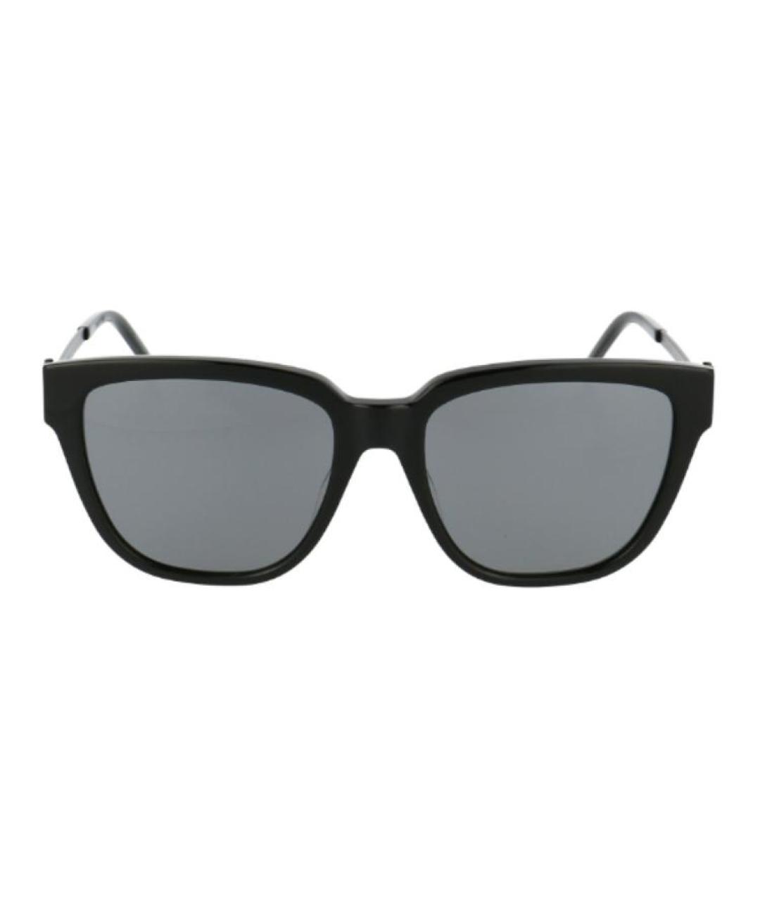 SAINT LAURENT Черные пластиковые солнцезащитные очки, фото 3