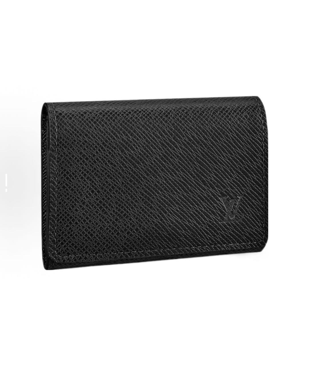 LOUIS VUITTON Черный кошелек, фото 4