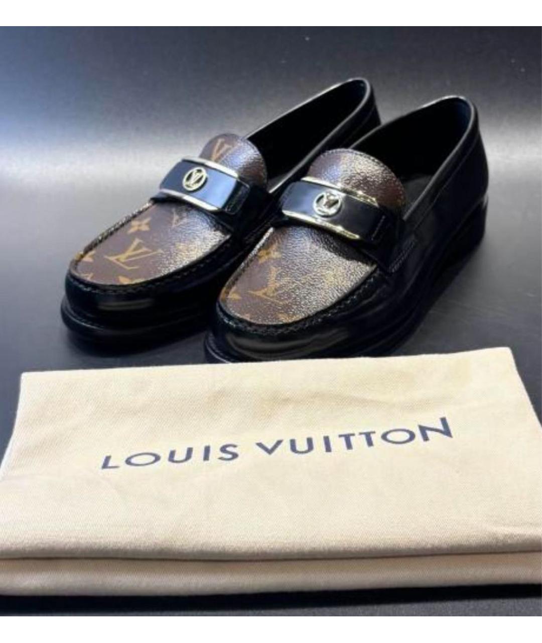 LOUIS VUITTON Мульти кожаные туфли, фото 2