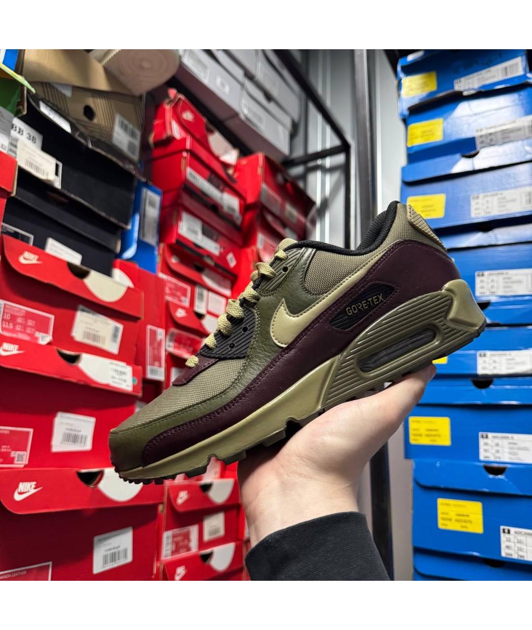 NIKE Хаки низкие кроссовки / кеды, фото 9